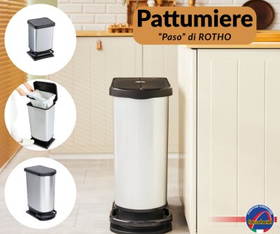 Pattumiere a pedale 